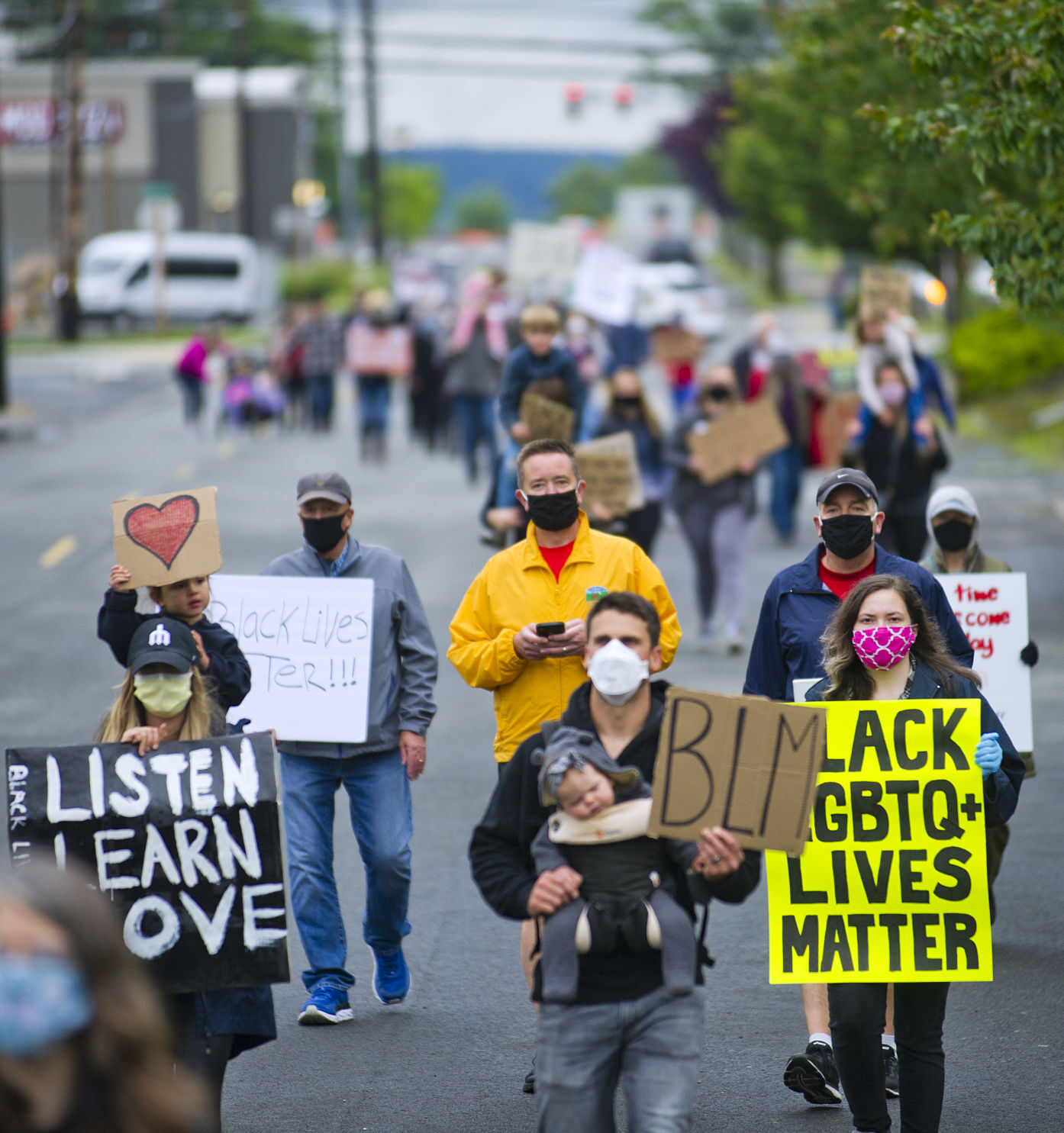 Black Lives Matter march, 6.12.20
